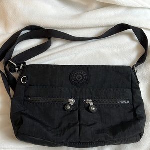 kipling black crossbody bag